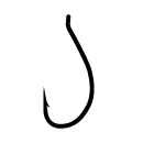 Hayabusa 371 Shrimp & Emerger Haken Black Nickel 371-16