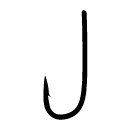 Hayabusa 377 Trockenfliegenhaken Black Nickel 