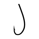 Hayabusa 383 Nymphenhaken Black Nickel bulk 1000 Stück FLY383-14black/bulk