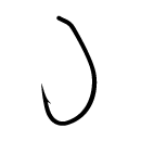 Hayabusa 384 Shrimphaken Black Nickel 