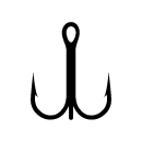 Hayabusa 910 Drillingshaken für Tubes Black Nickel 6