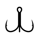 Hayabusa 920 Drillingshaken für Tubes Black Nickel 